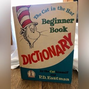 Dr. Seuss The Cat in The Hat Beginner Book Dictionary📕